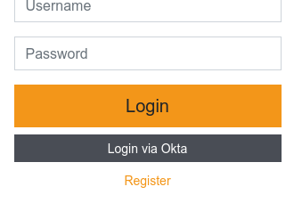 OAuth 2.0 Login Button