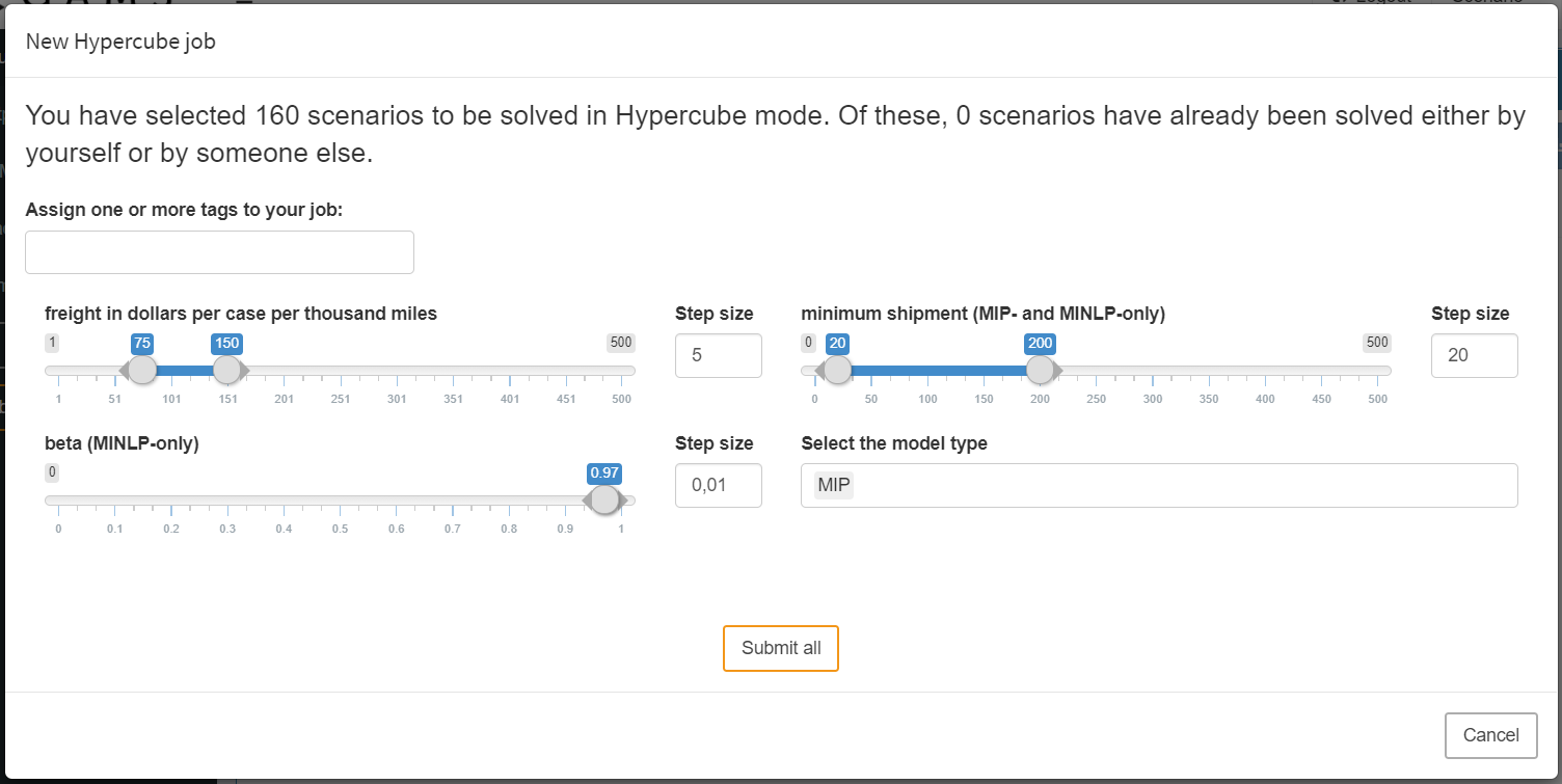 regular transport parameterization