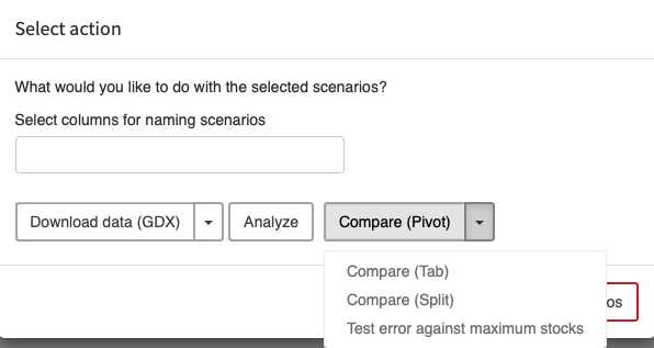 Custom comparison module selection in Batch Load module