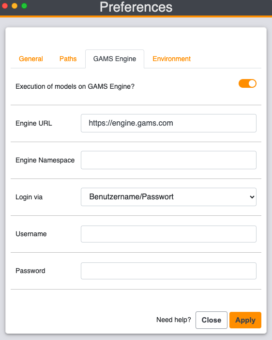 Enable remote execution